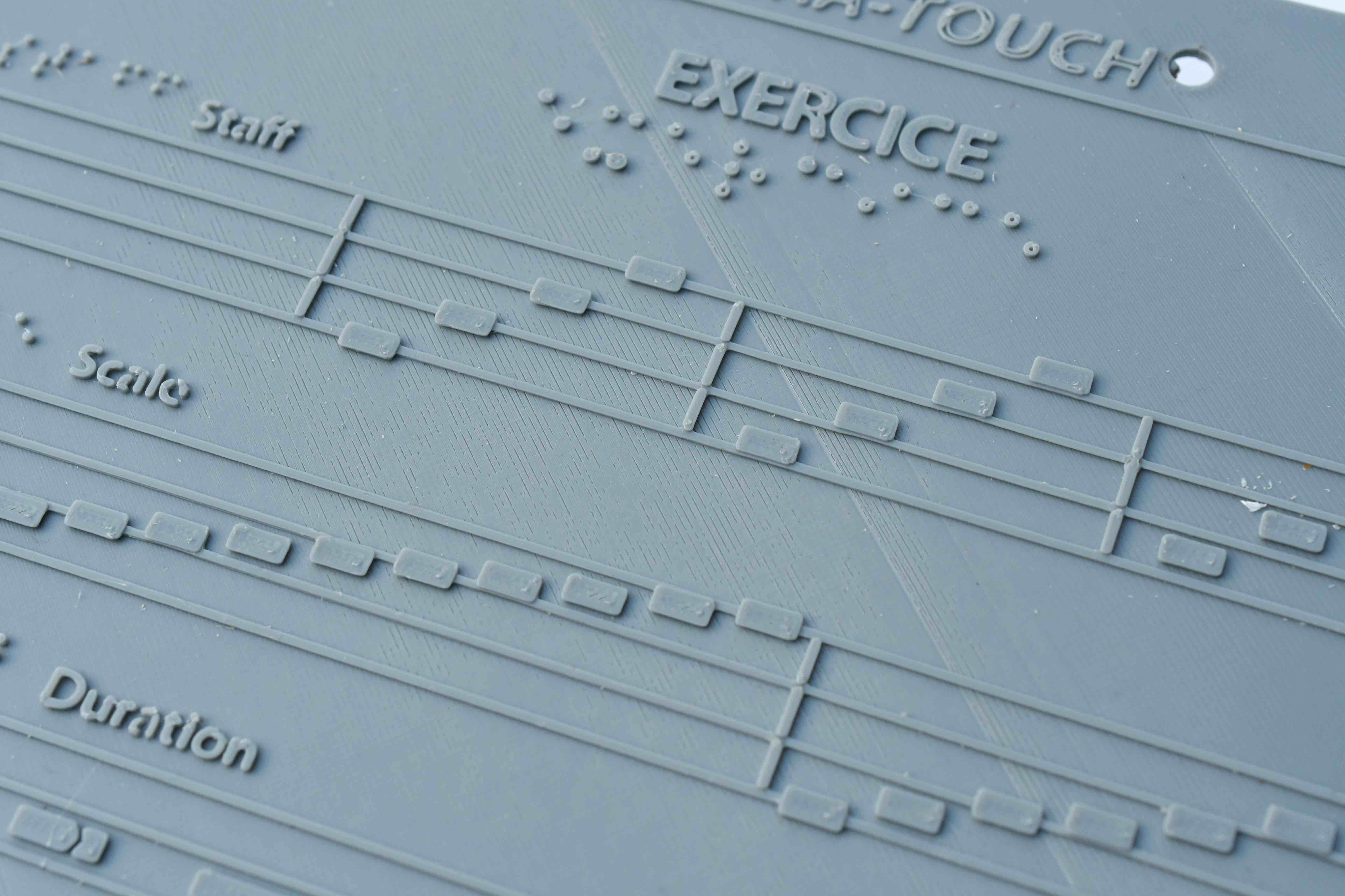 Accessible Sheet Music for blind musicians